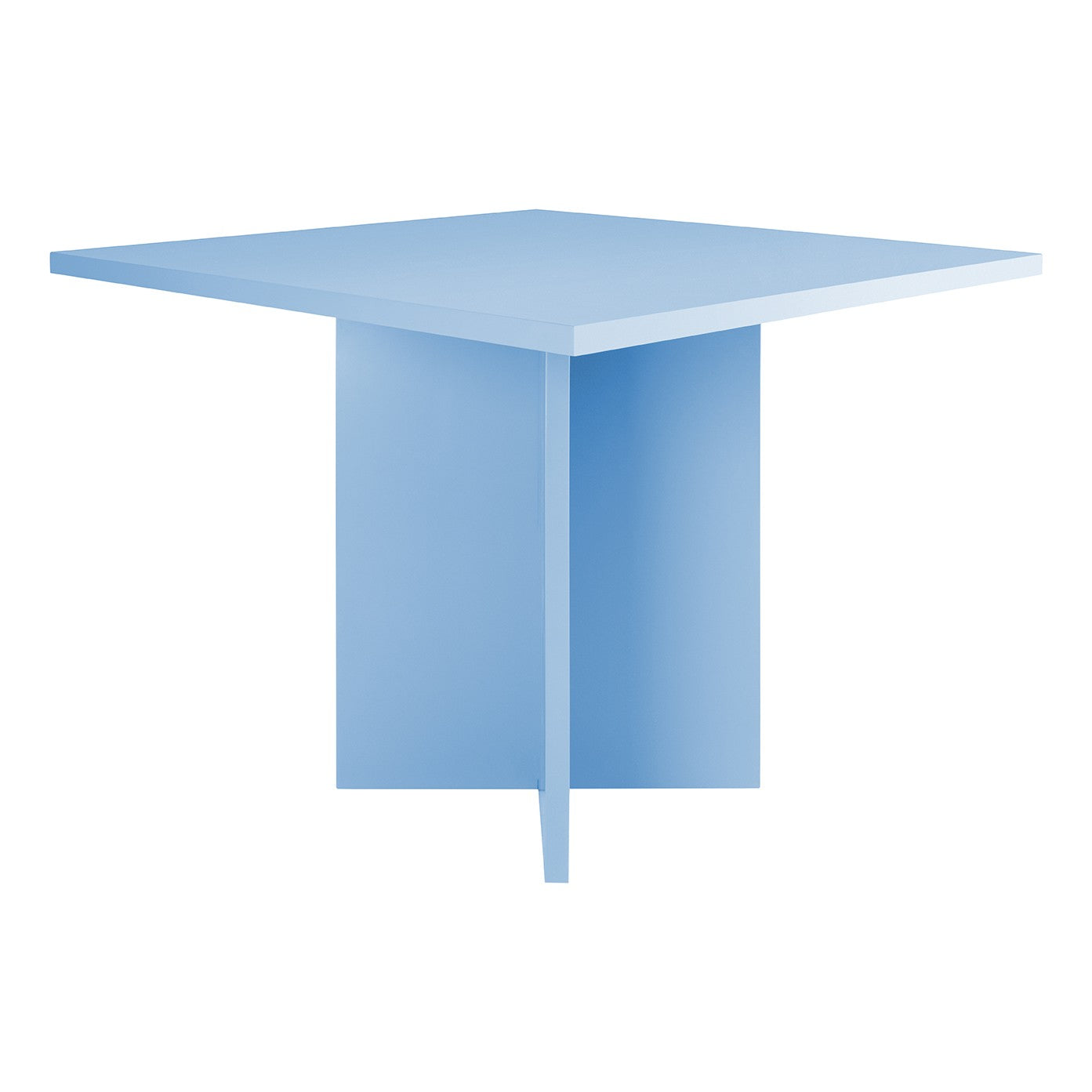Mesa Cuadrada Matilda Azul claro 100x100