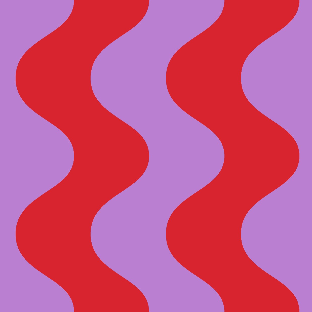 Tela Outdoor Wavy Rojo Lila