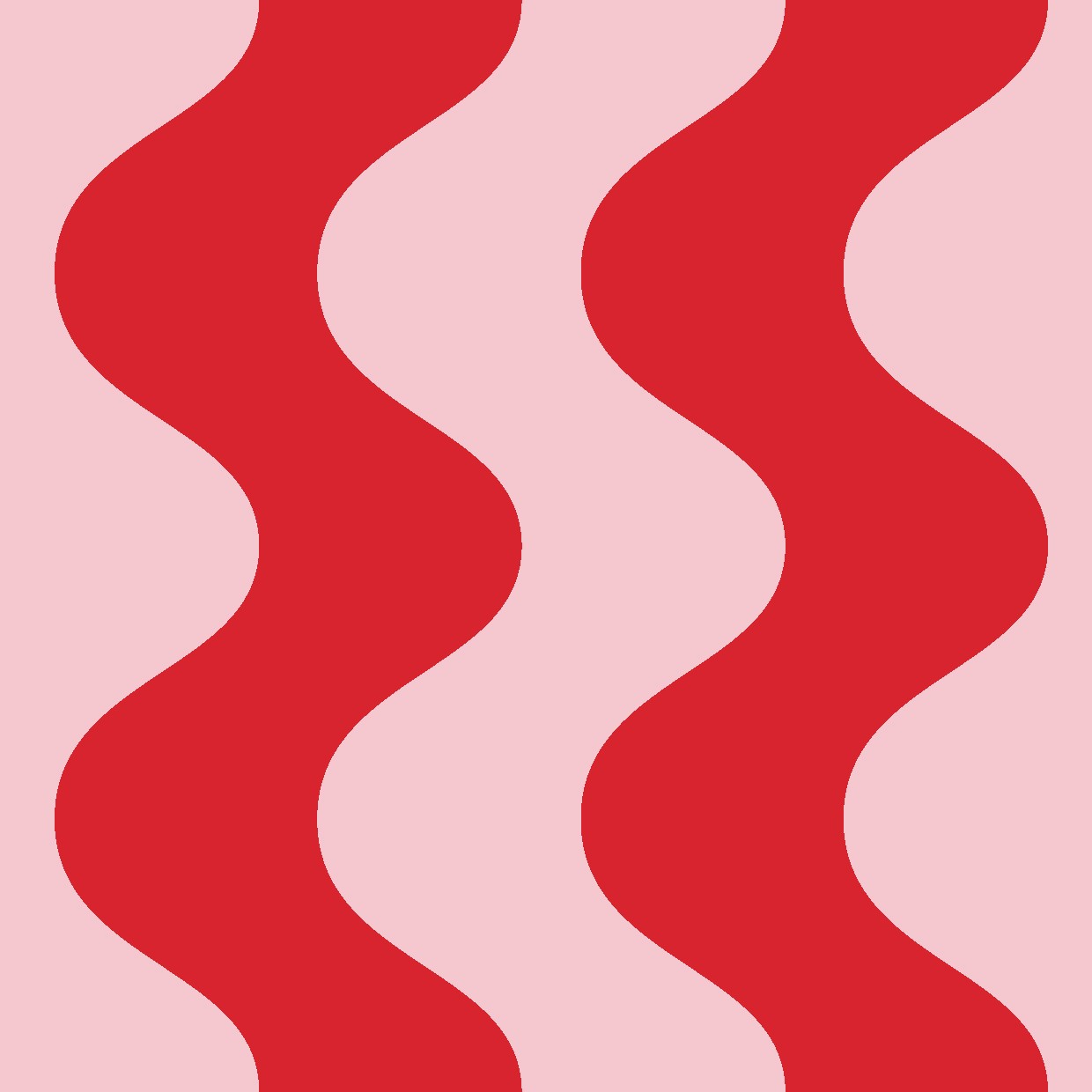 Tela Outdoor Wavy Rosa Rojo