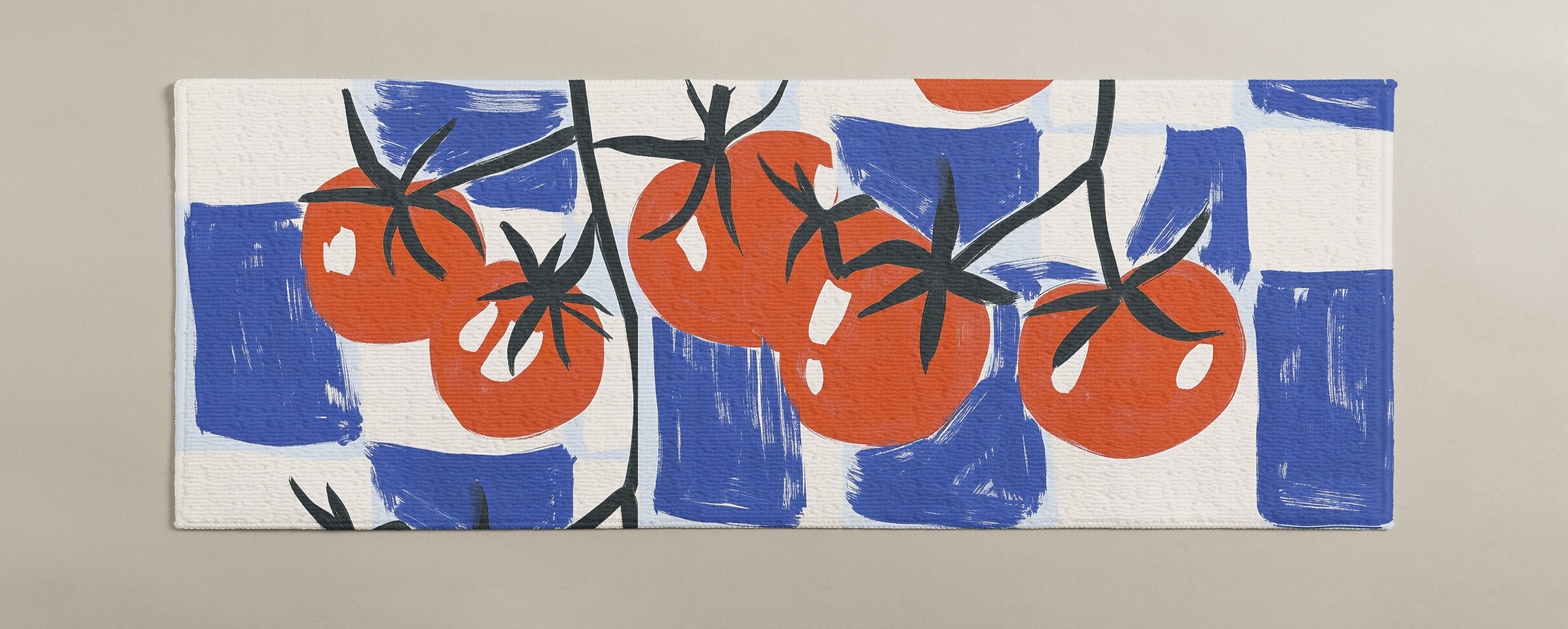 Kitchen Rug (Tomato)