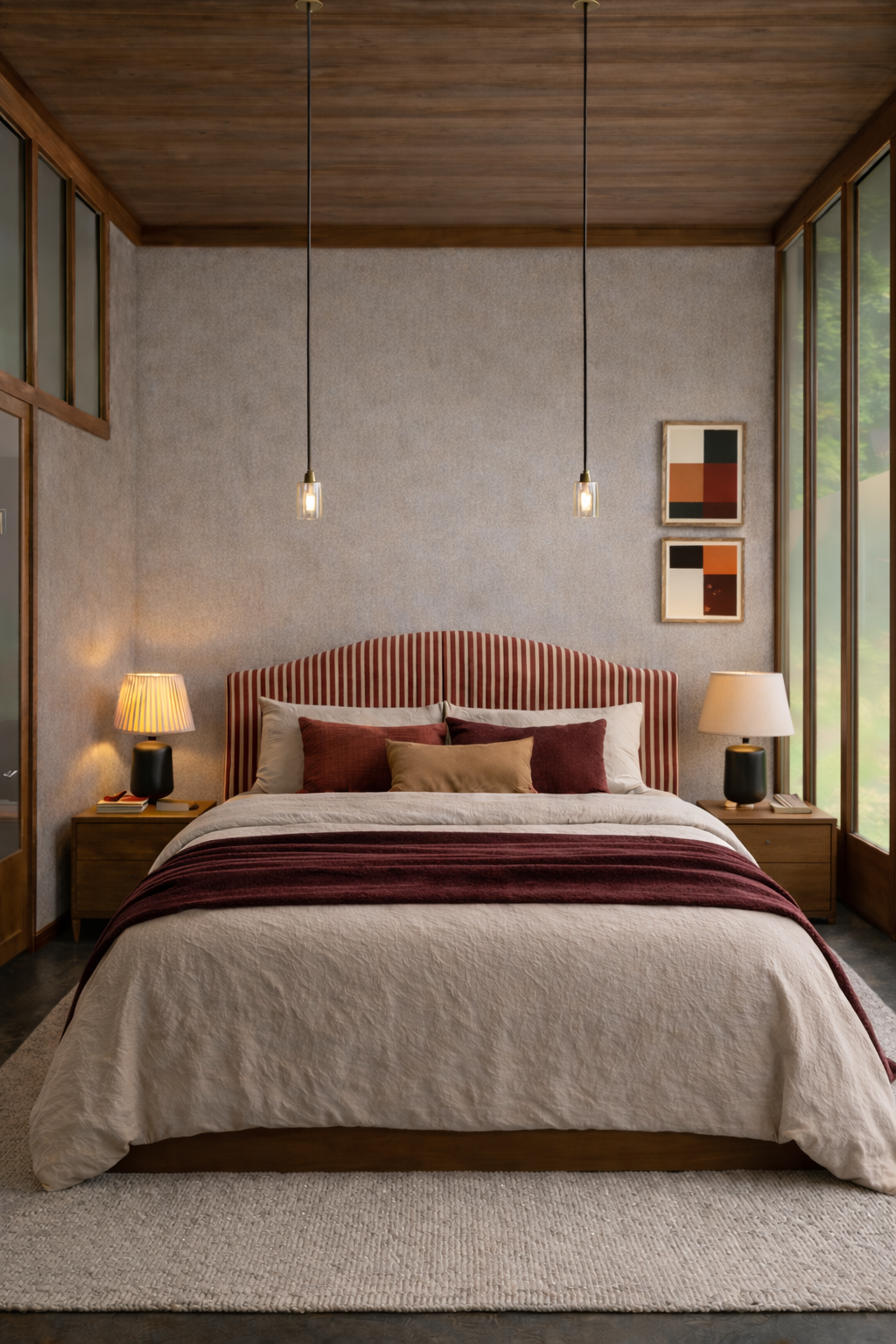 Cabecero SuzanneTapizado Terciopelo Cama 150cm Underwood