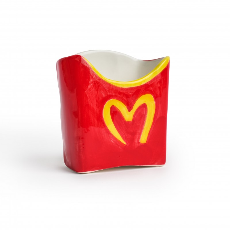 Caja de patatas Fritas cerámica