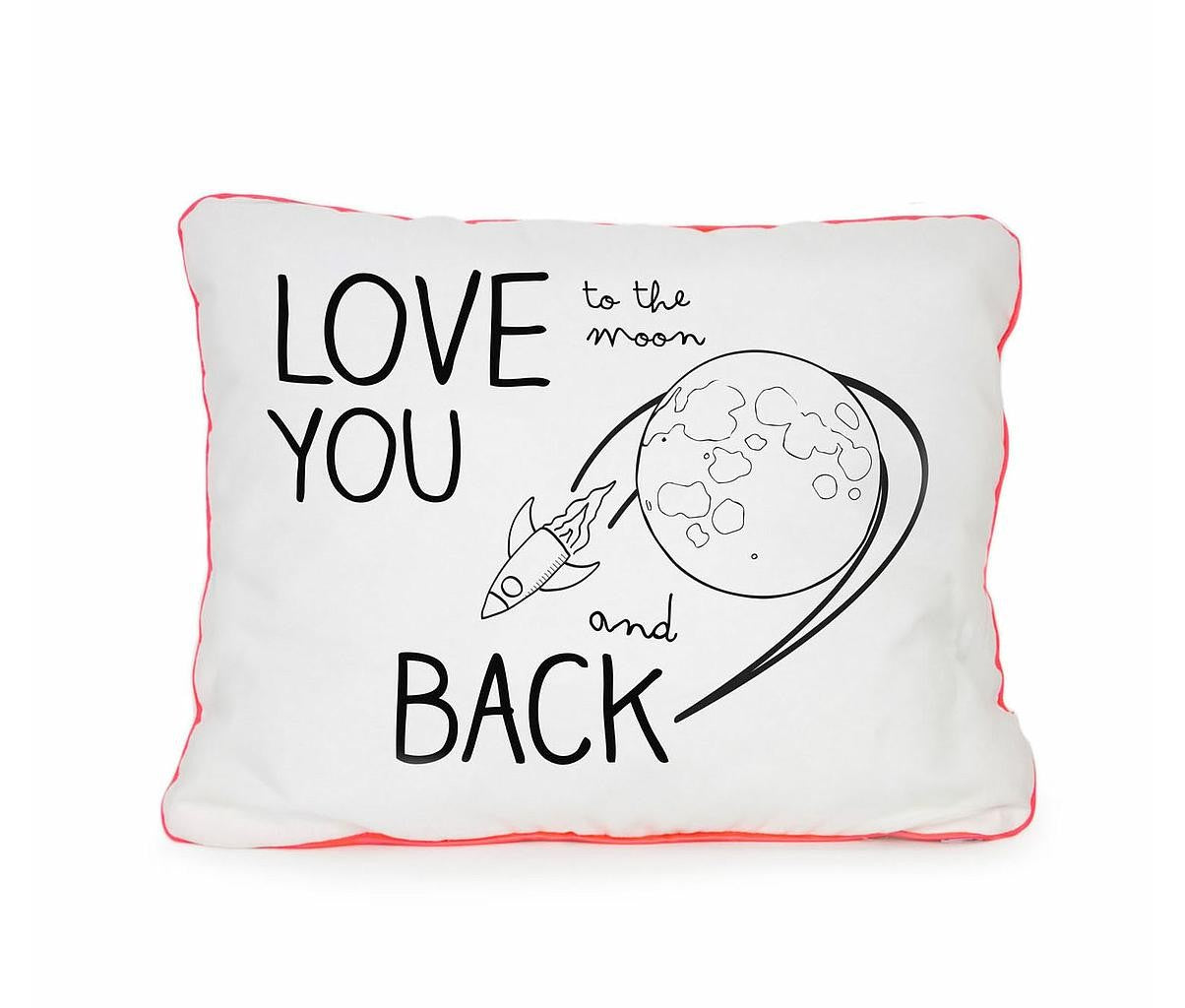 Cojin Love U Moon Back