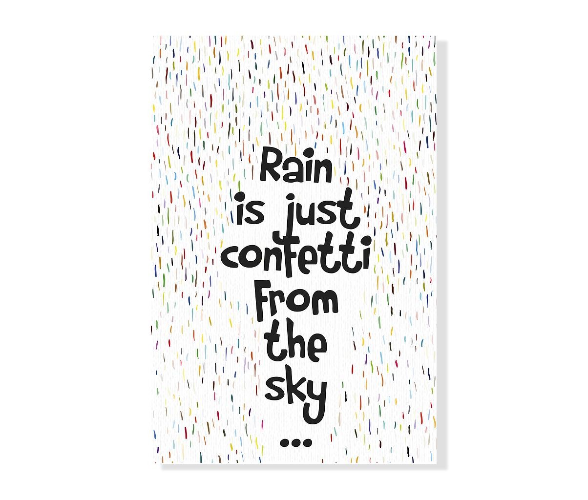 Lienzo Confetti