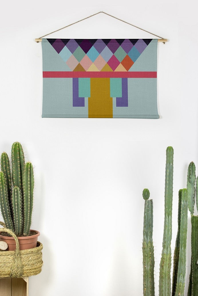 Tapiz Blue Navajo 90x60