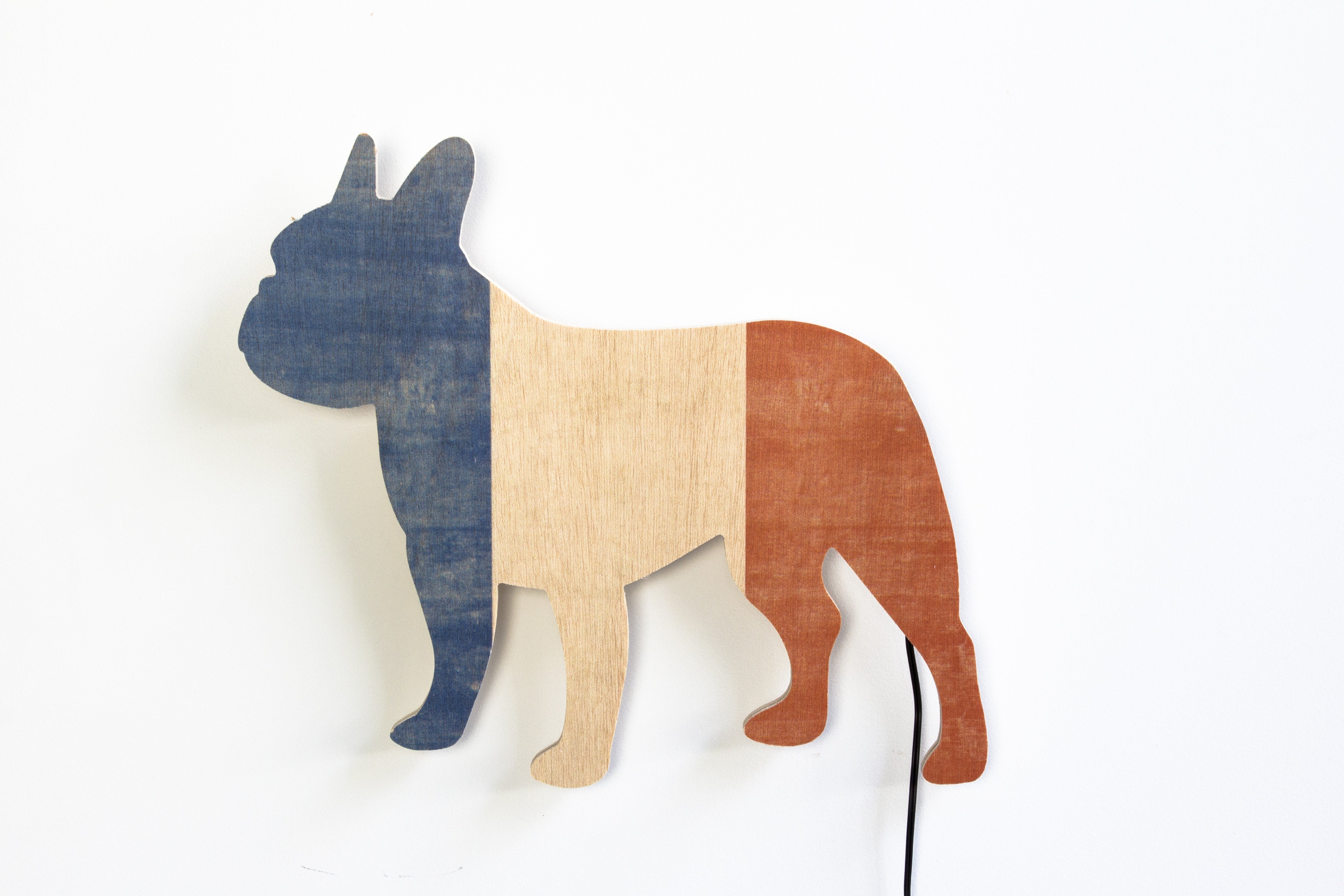 Shape Lamp French Bulldog