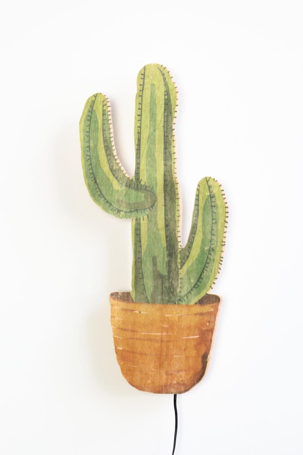 Shape Lamp Cactus