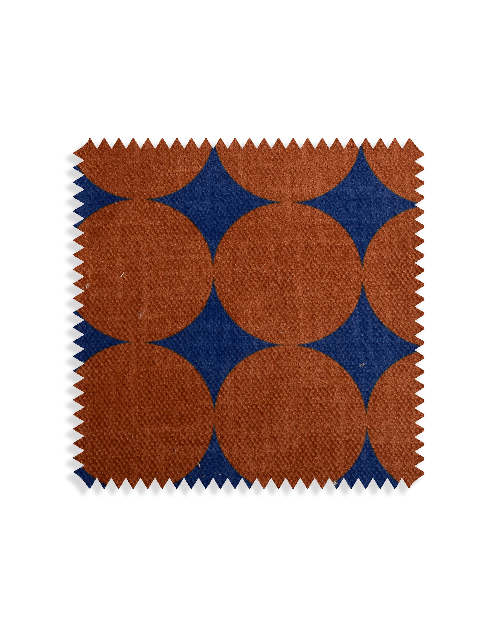 Tela Tapiceria Living Easy Clean  Dots Tobacco Pruss