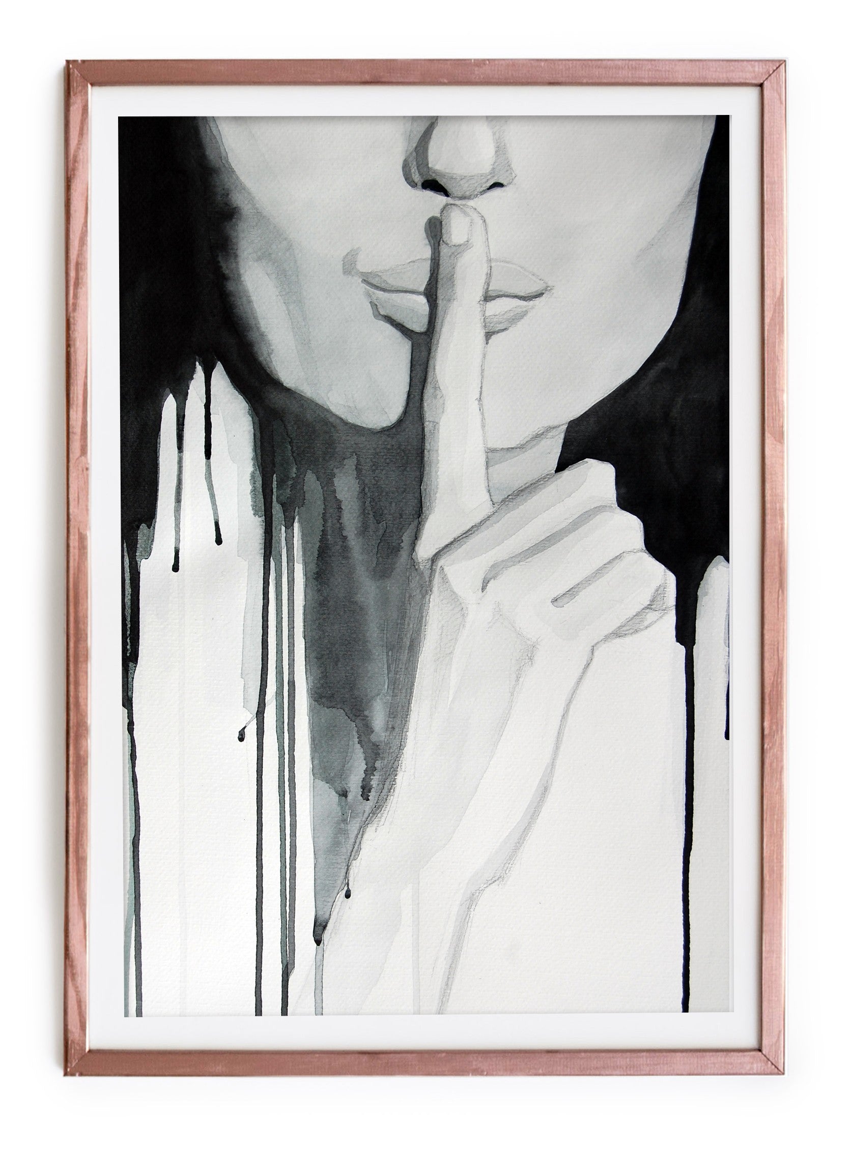 Cuadro Cobre Silence