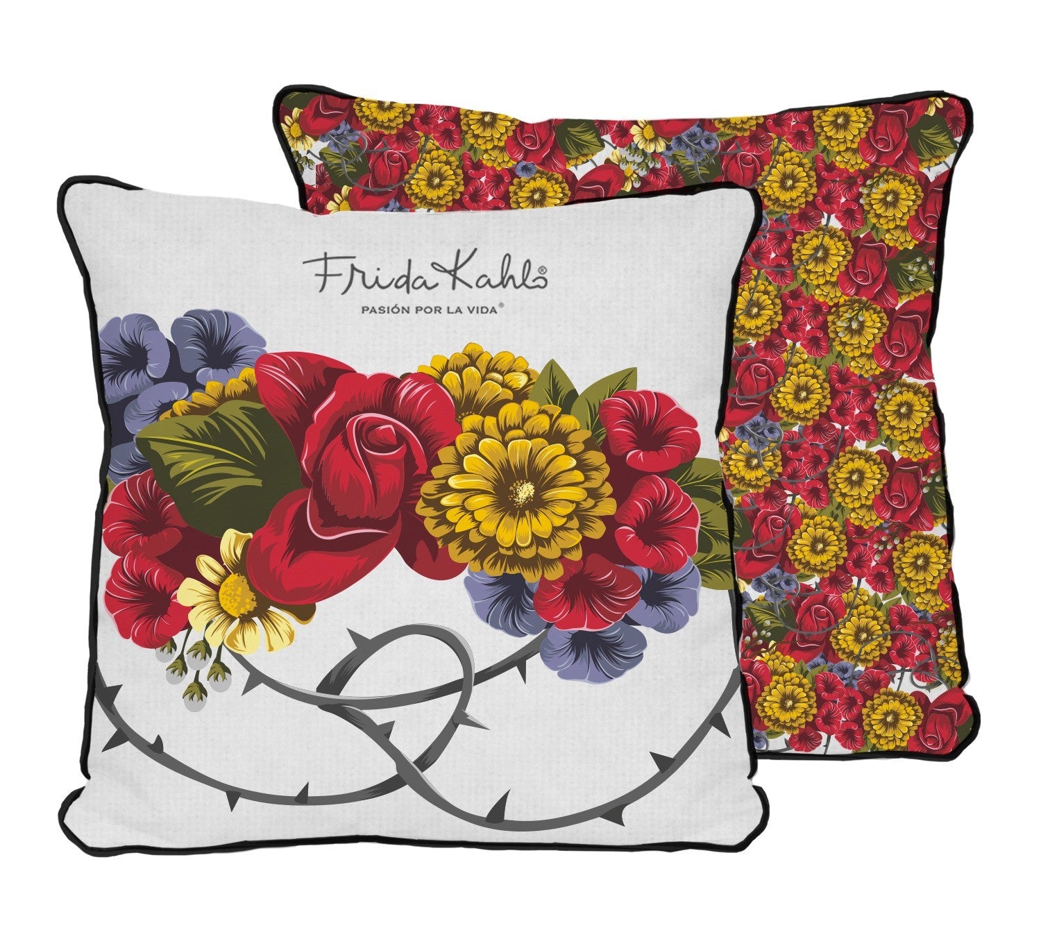 Cojín Peacock Frida Kahlo