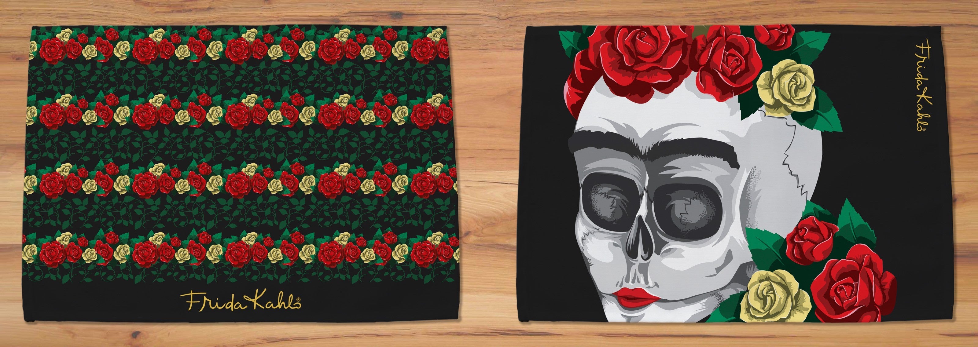 Set 2 Manteles individuales Skull