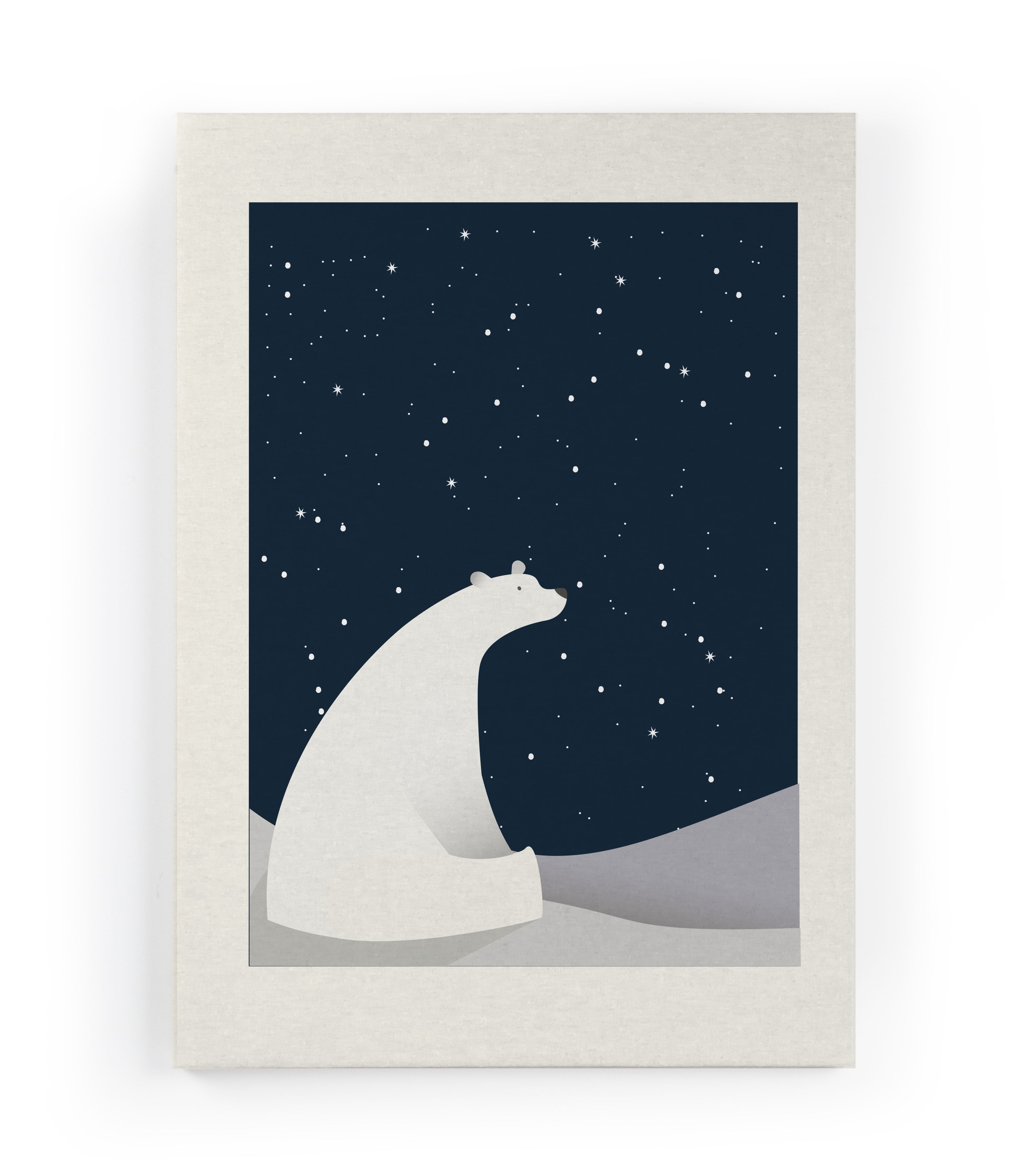 Lienzo Bear Night