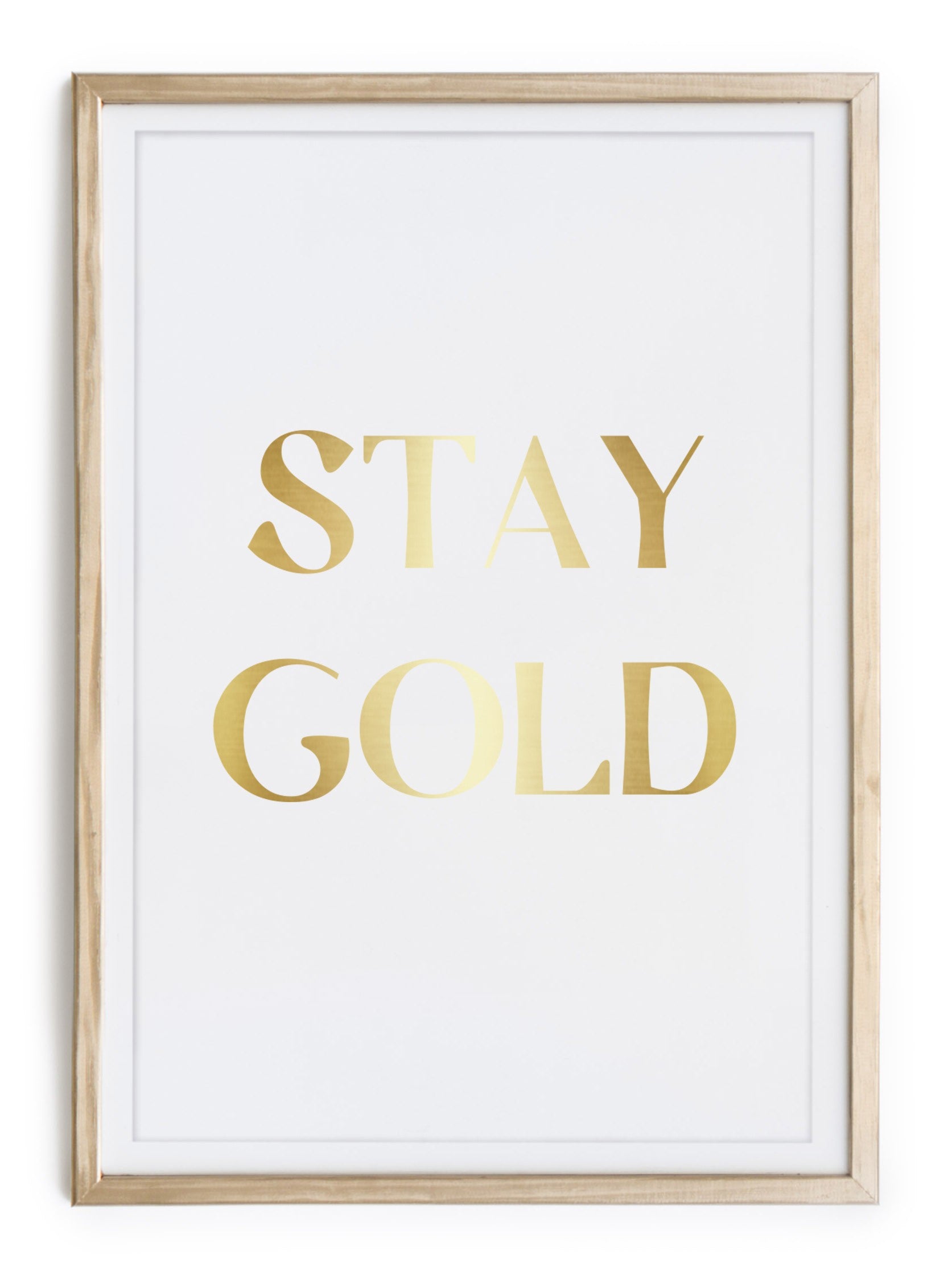 Cuadro Stay Gold