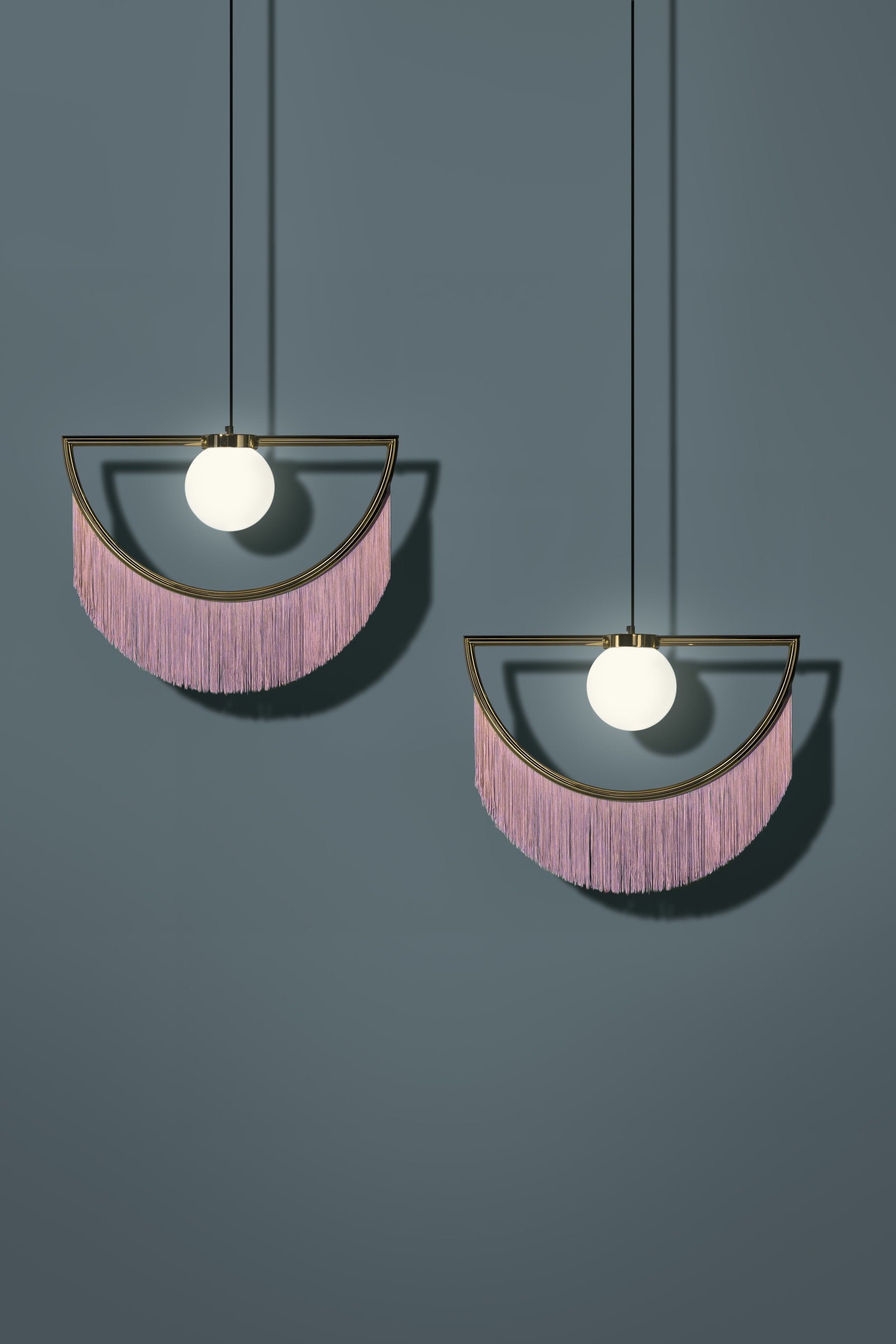 Wink Lamp Gold&Pink
