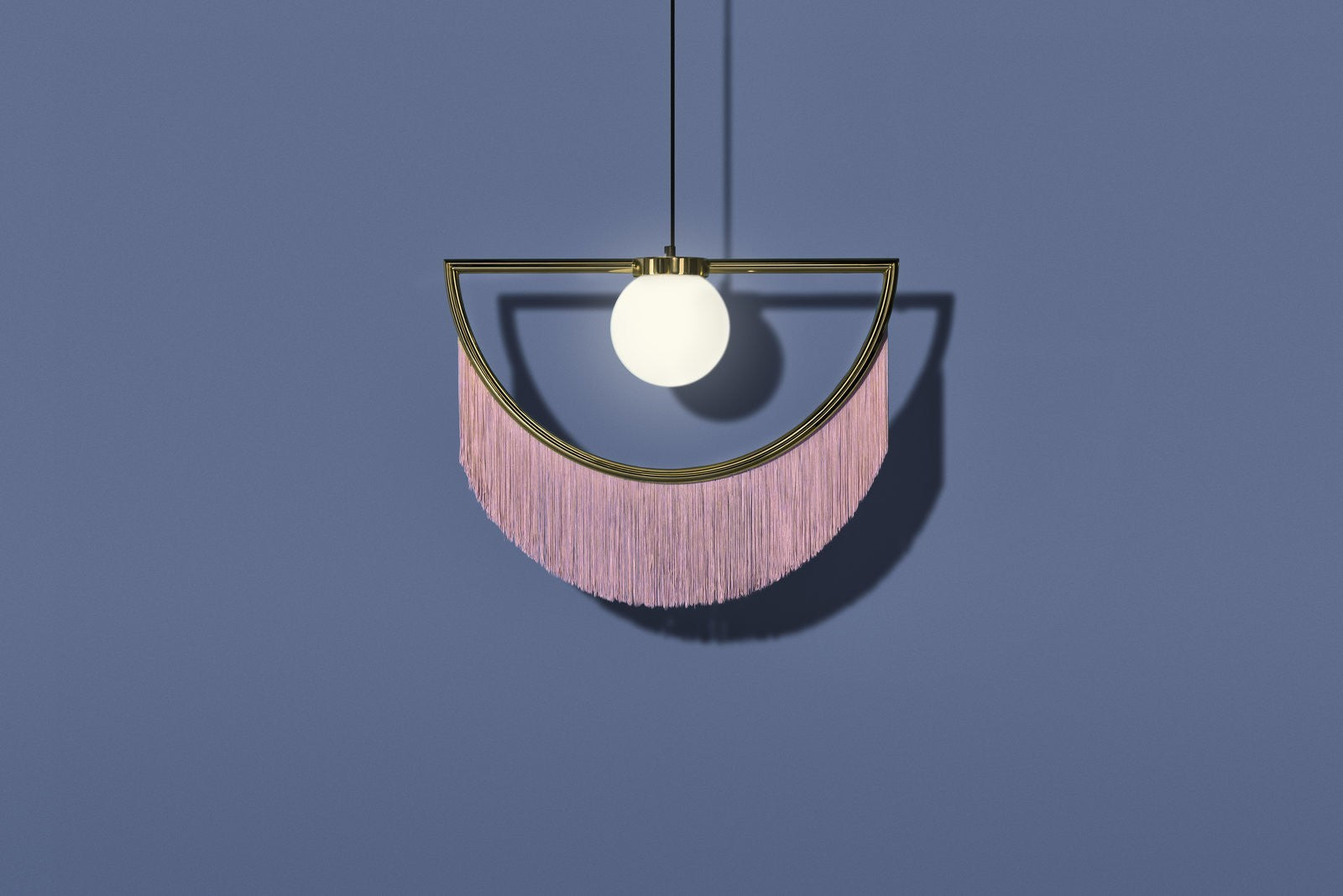 Wink Lamp Gold&Pink