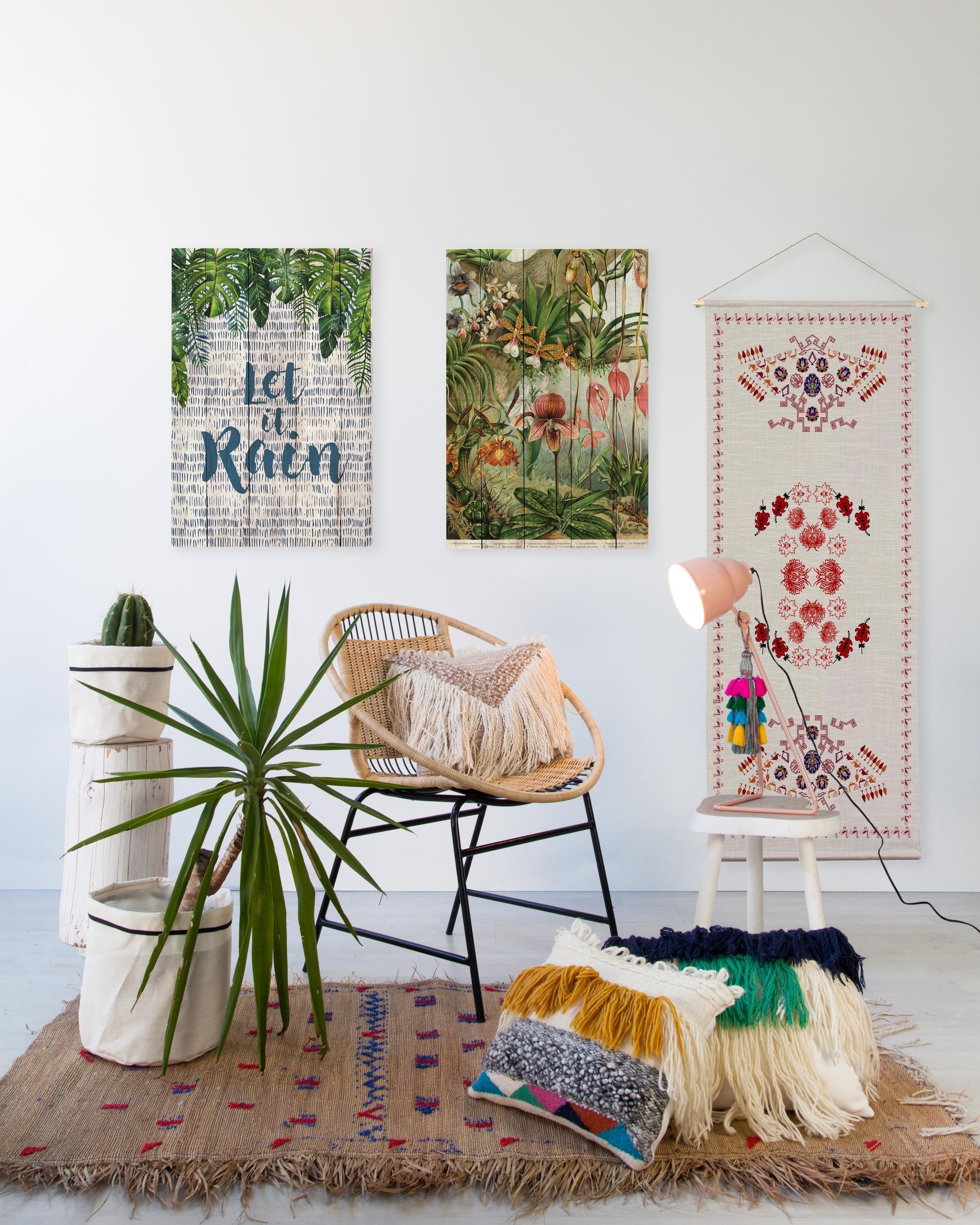 Tabla 60x40 (Jungle Flowers)