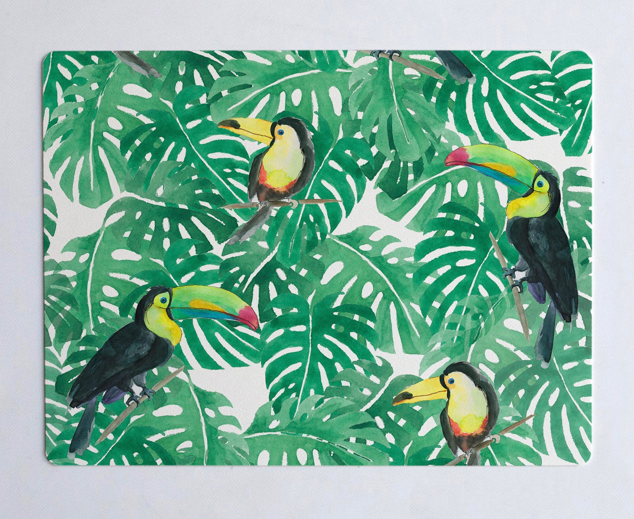 Desk Mat Tropical