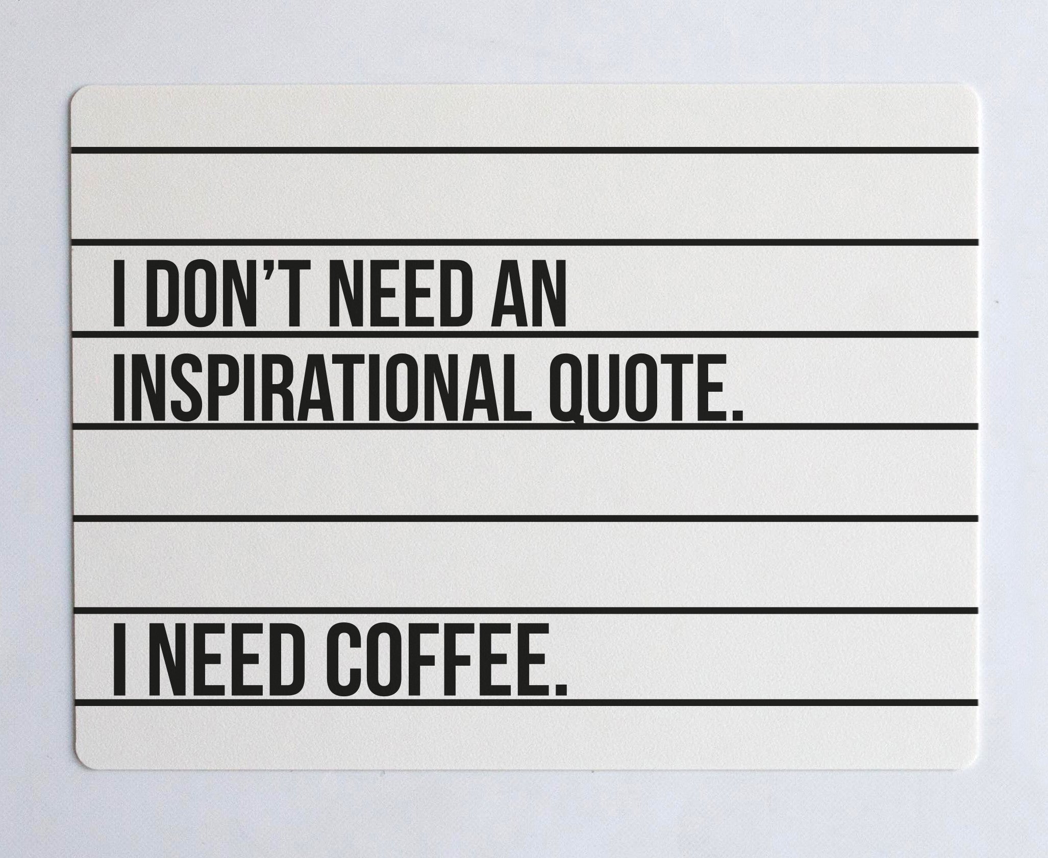Desk Mat Coffee