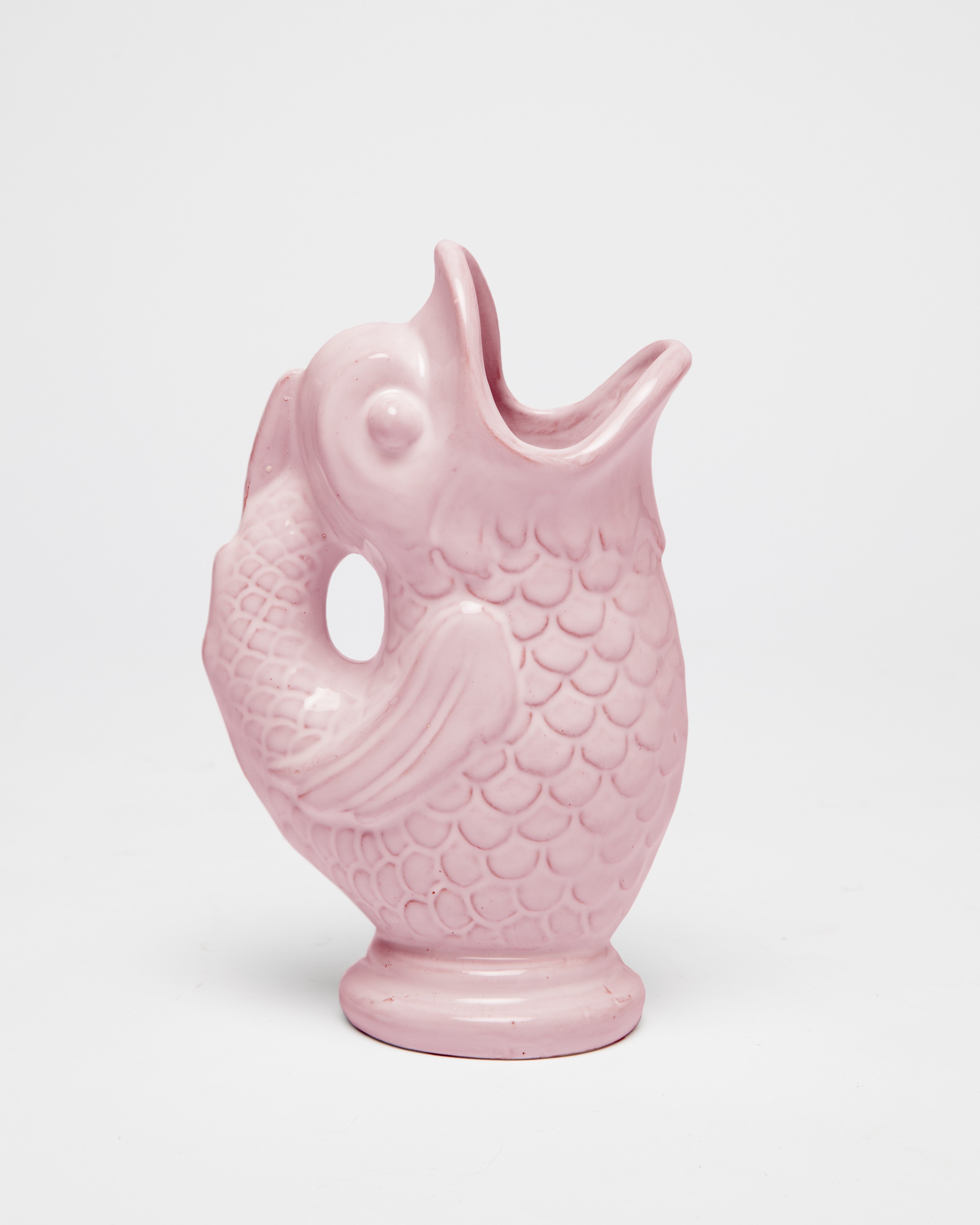 Pez de Cerámica Rosa