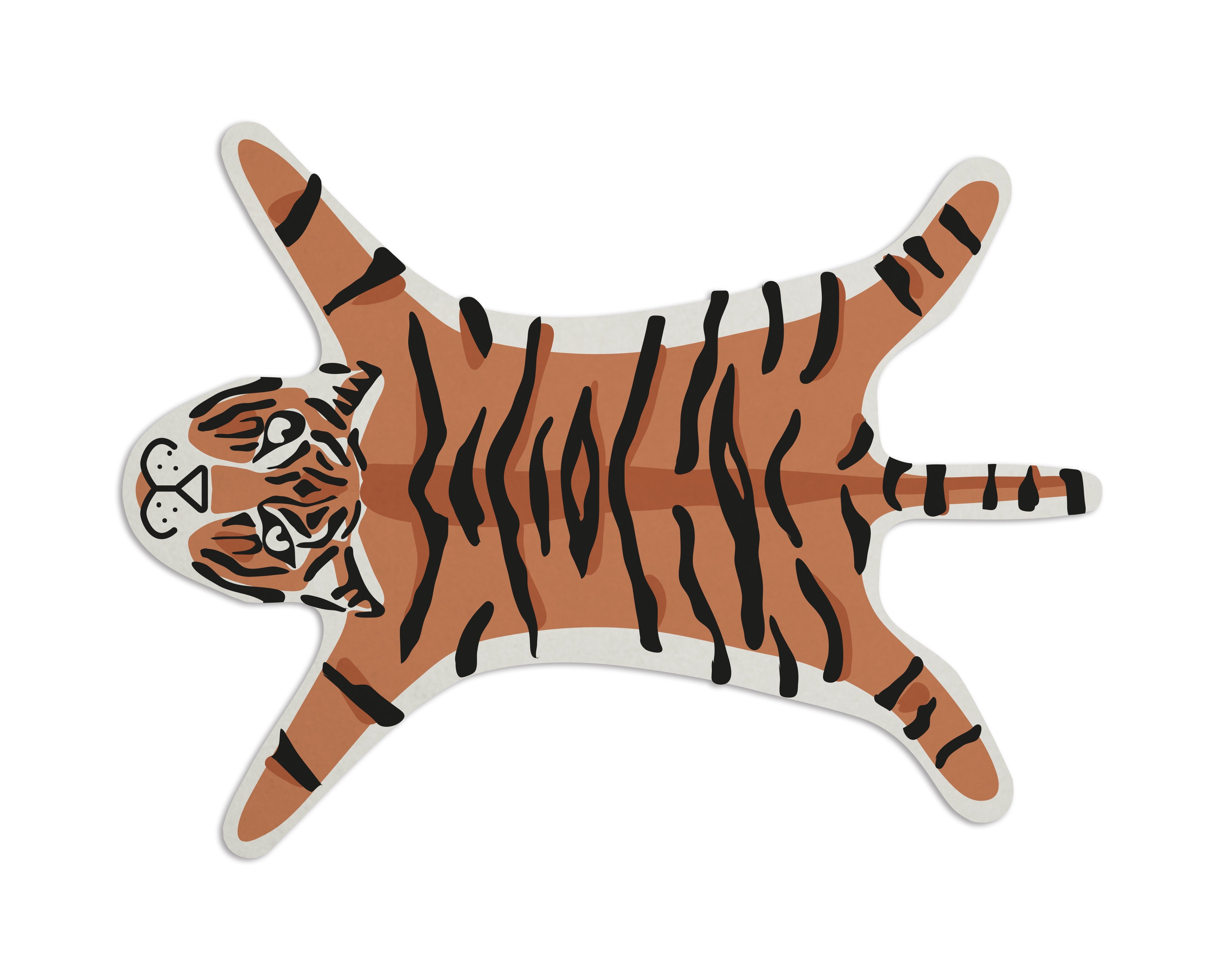 Alfombra Linóleo Tiger