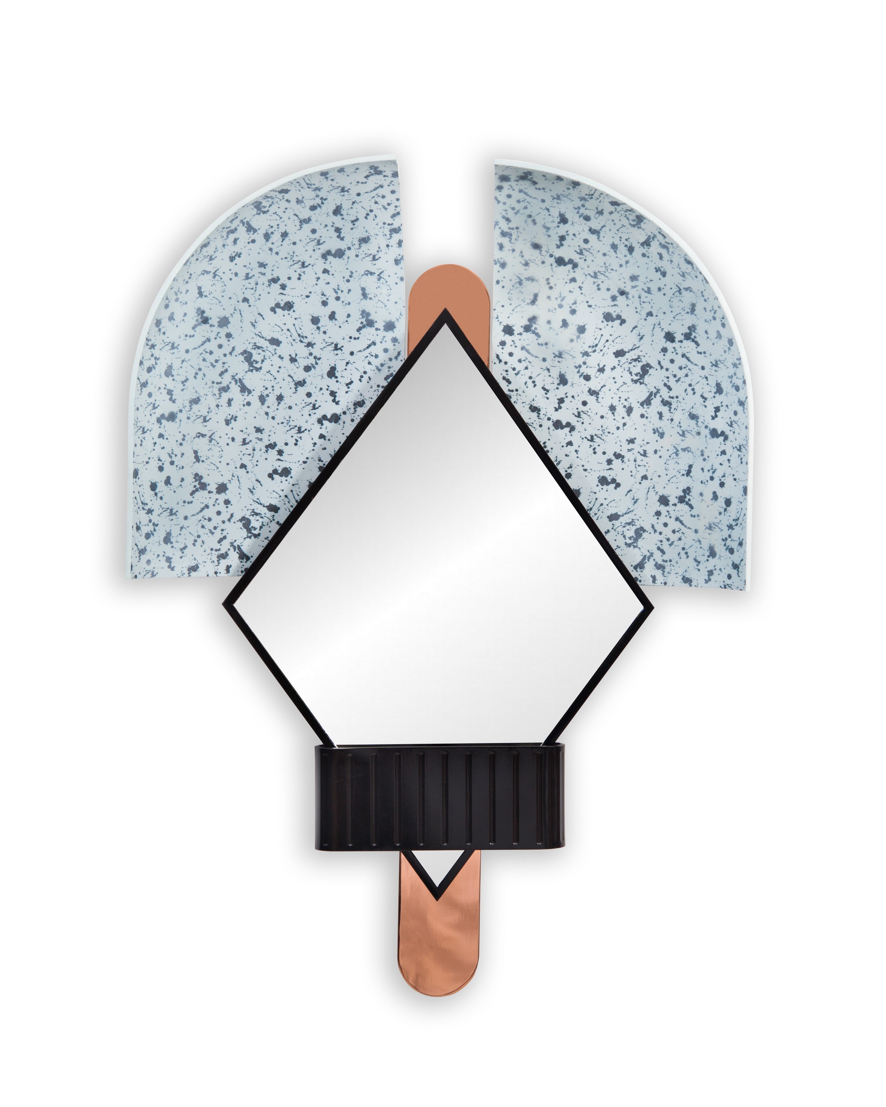 Bonnet Mirror Blue