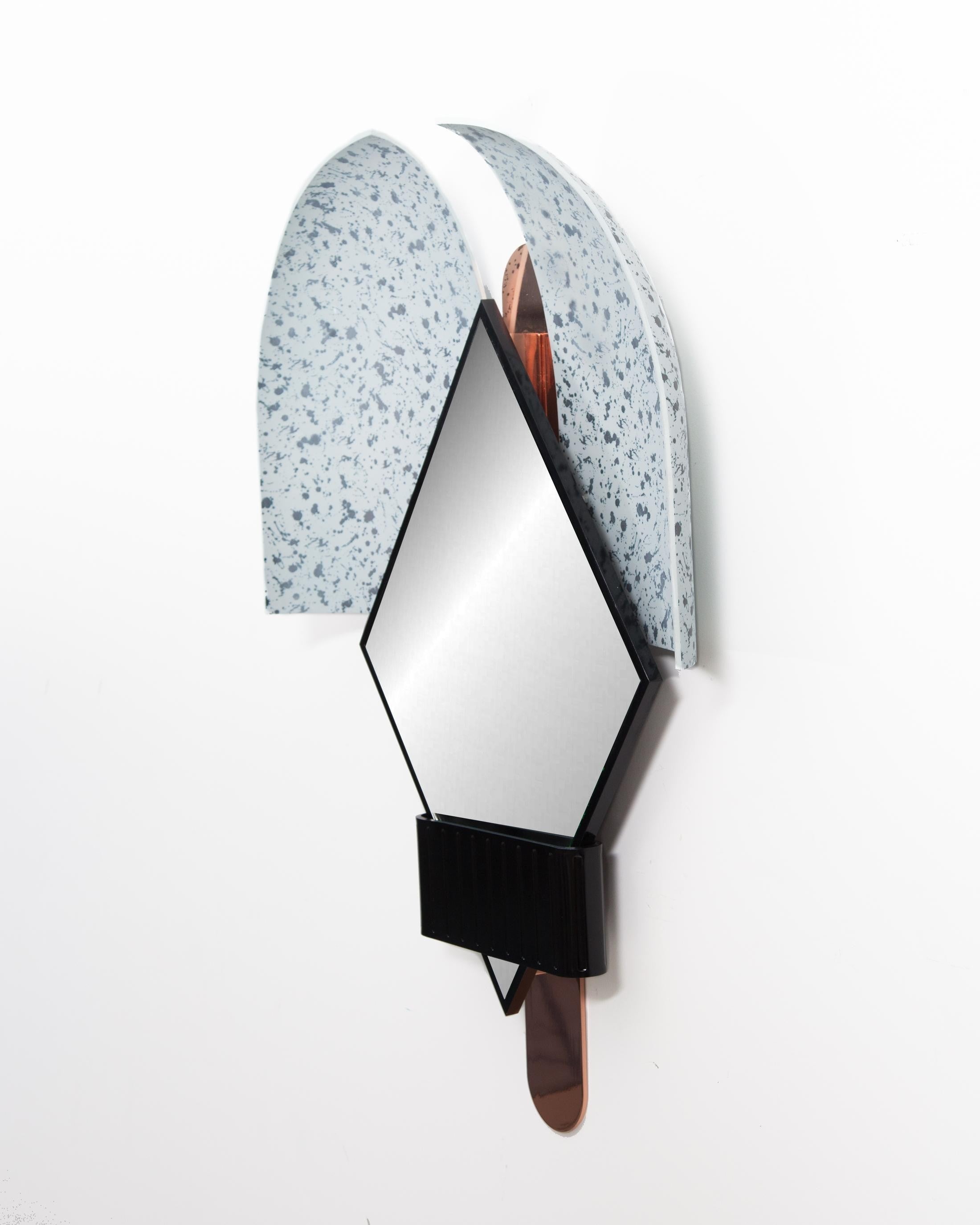 Bonnet Mirror Blue