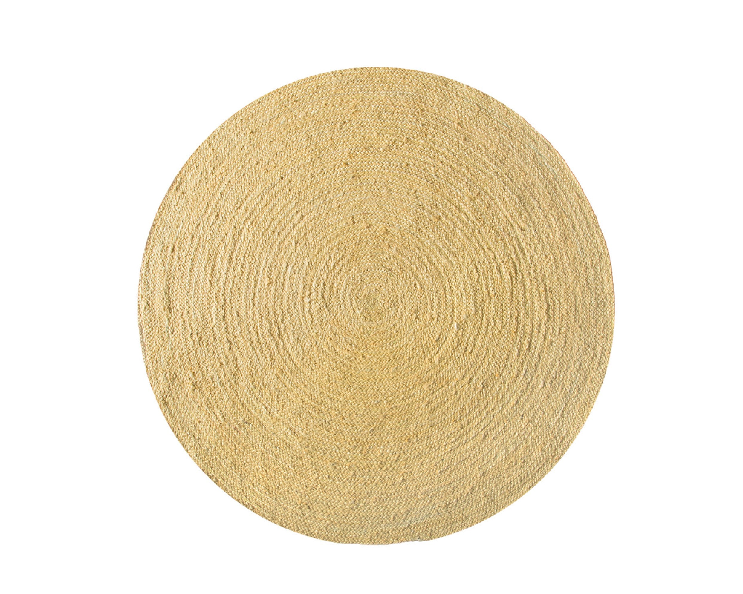 Alfombra Yute Amarillo