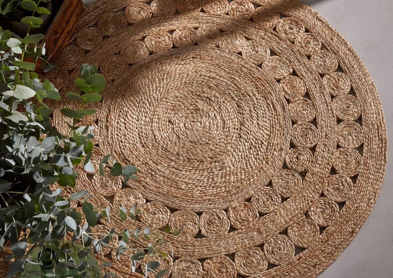 Alfombra de Yute Natural Nº3