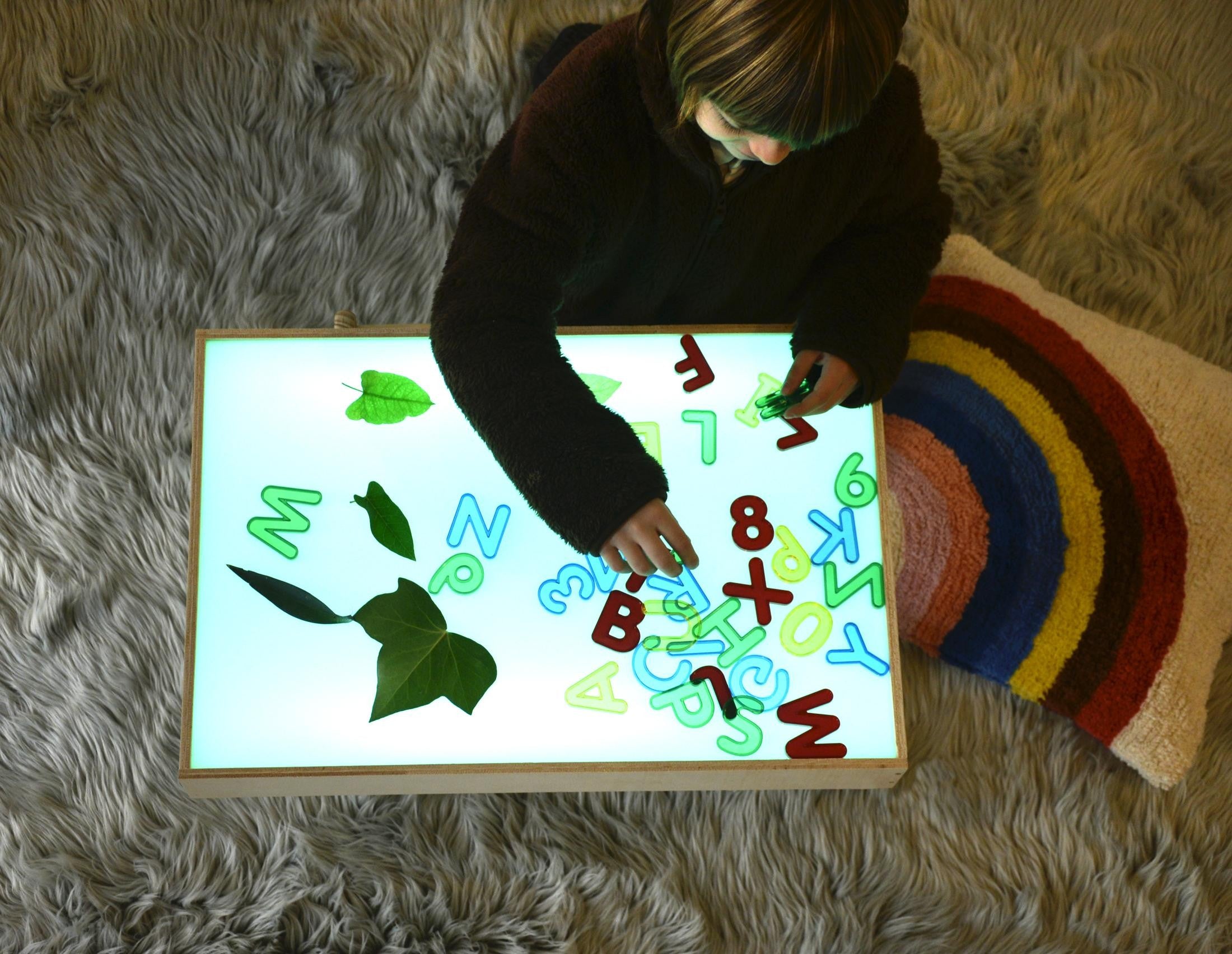 Caja de Luz estilo Montessori