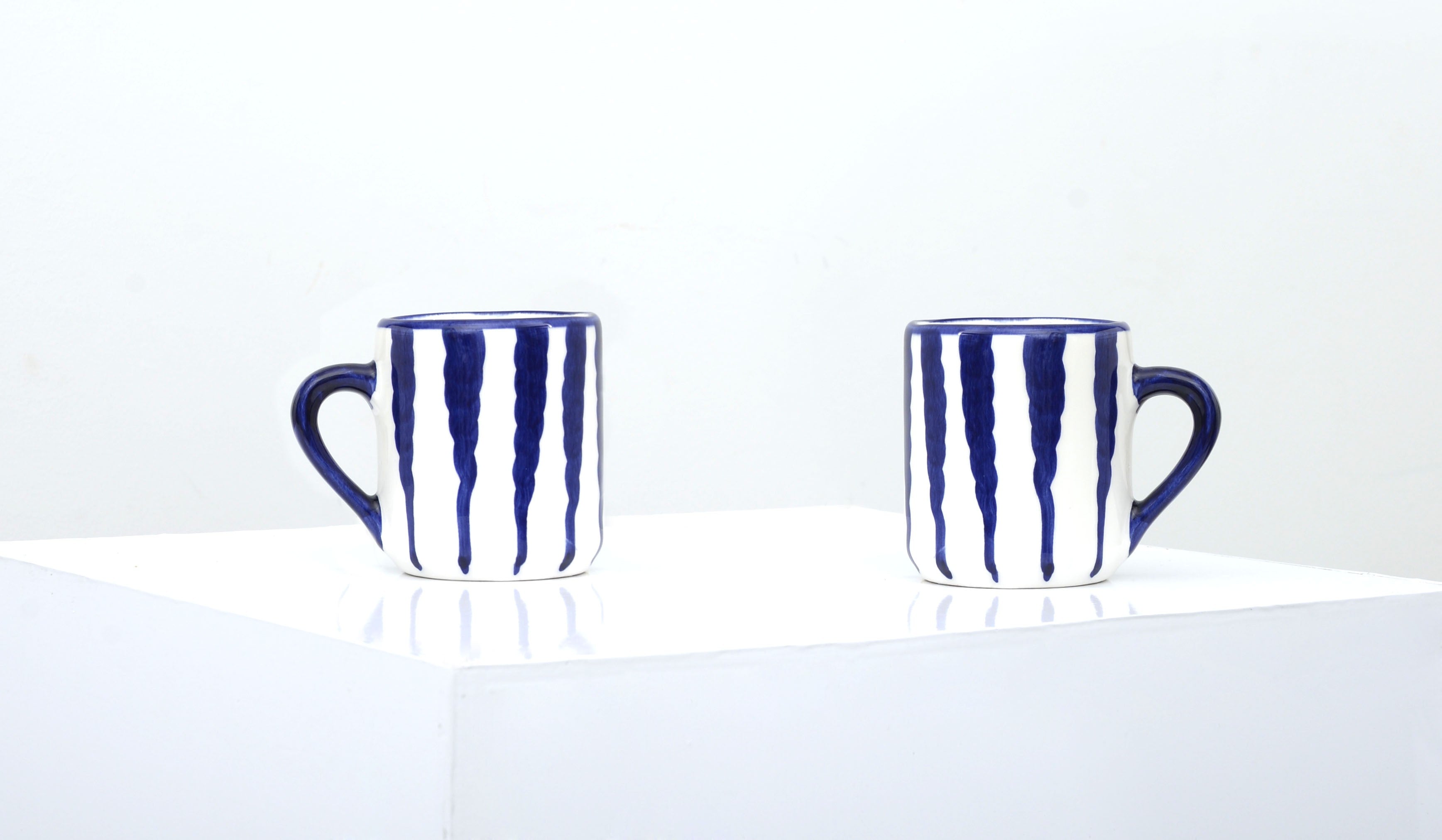 Set 2 Tazas pintadas a mano