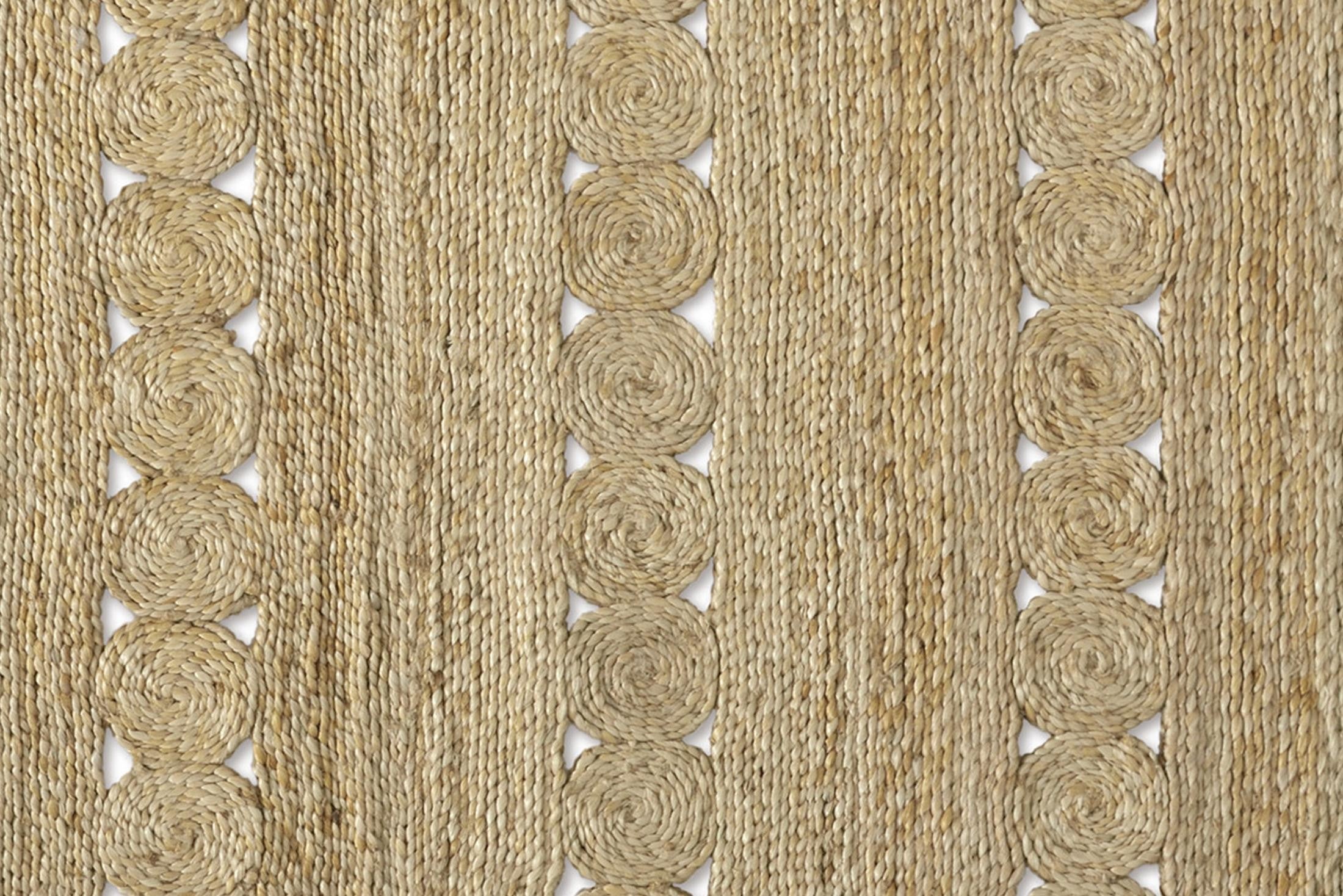 curves Yute rug