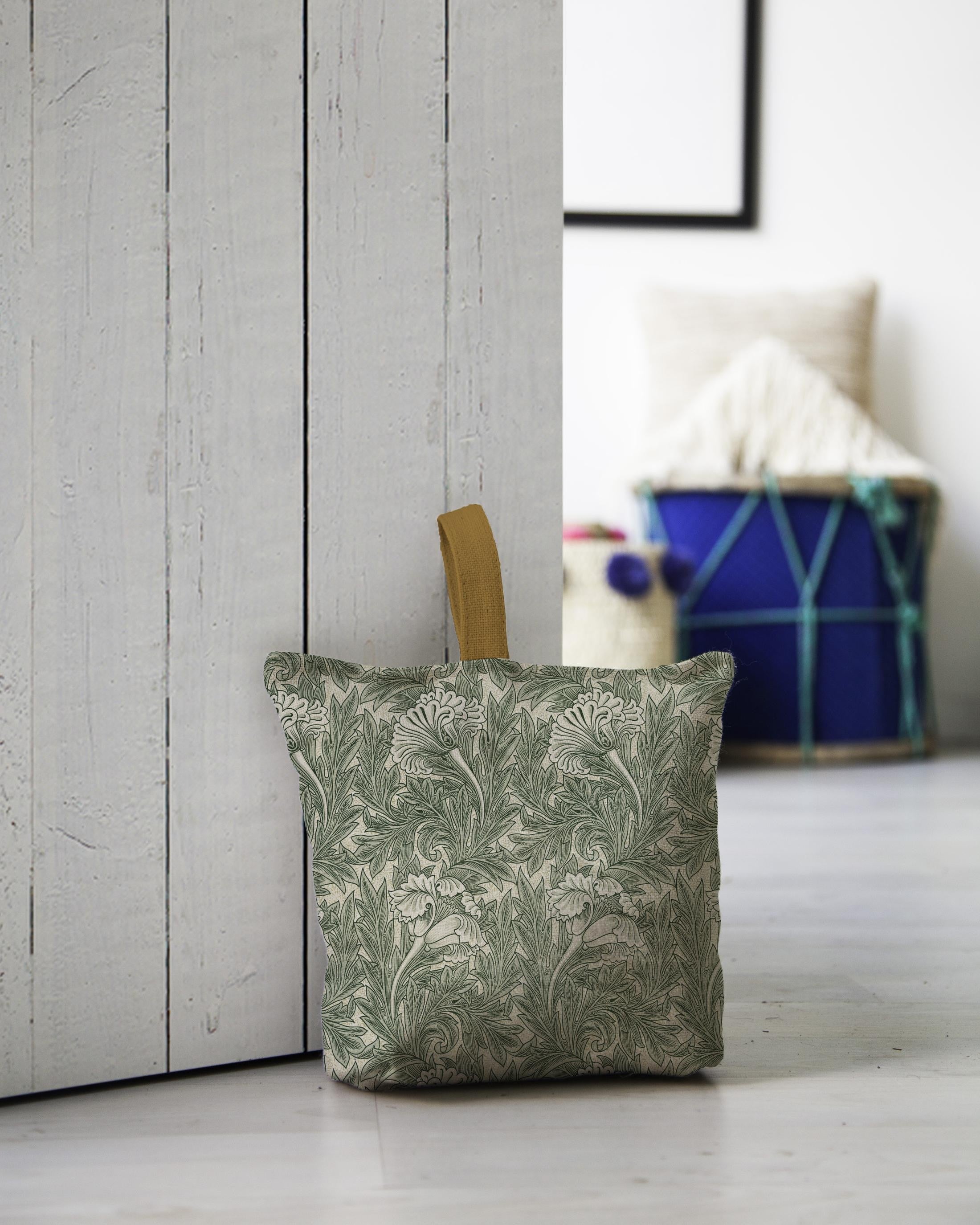 Door Stopper (Green Flowers)