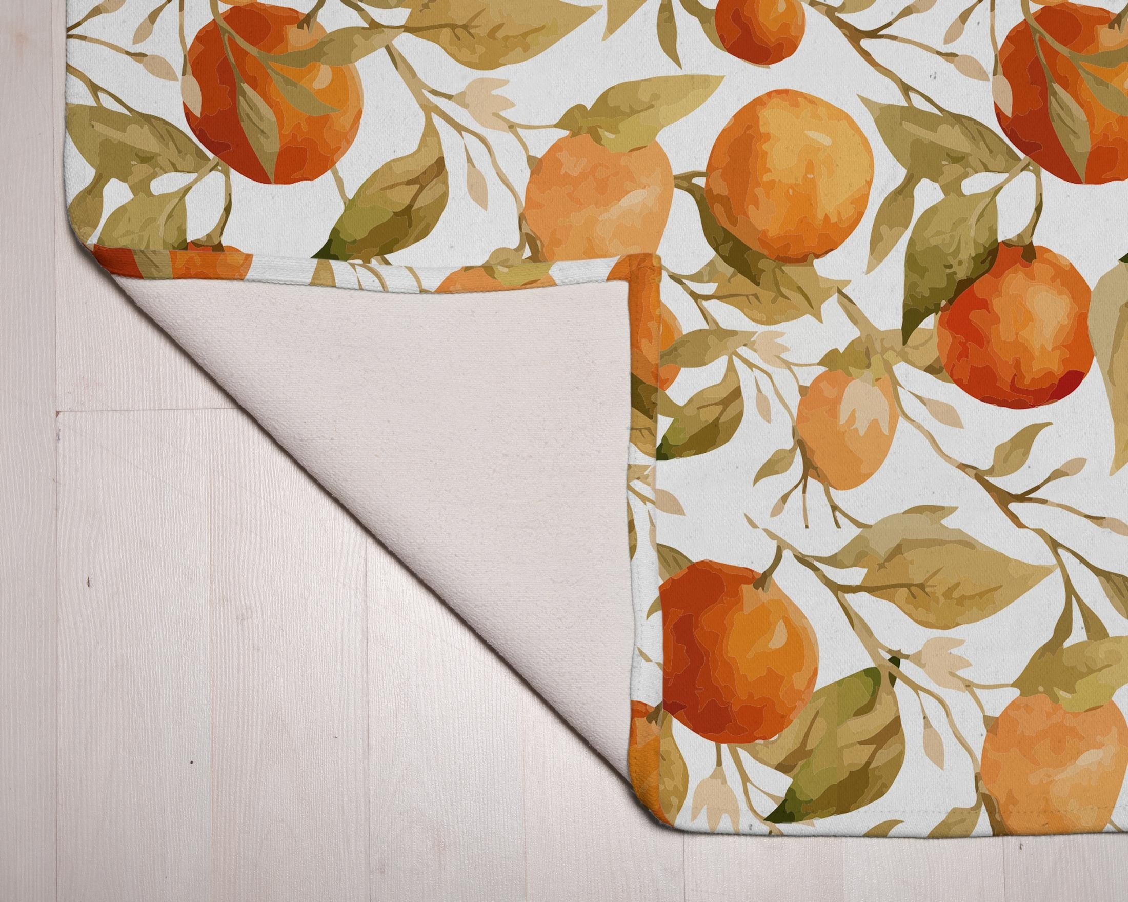 BathRug (Oranges)