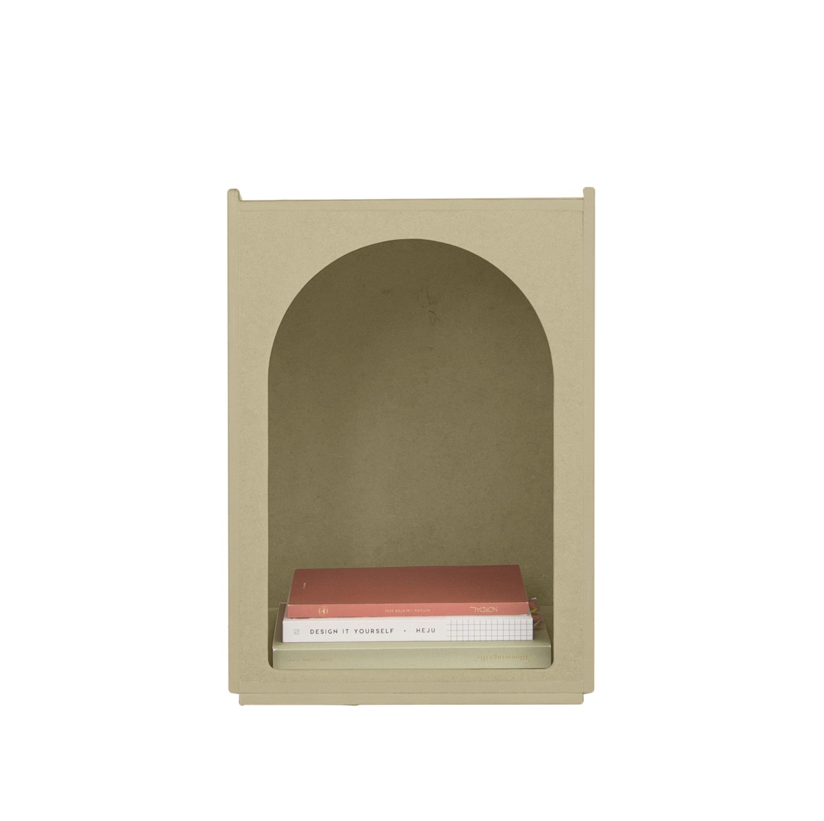 Mueble ordenación arco taupe