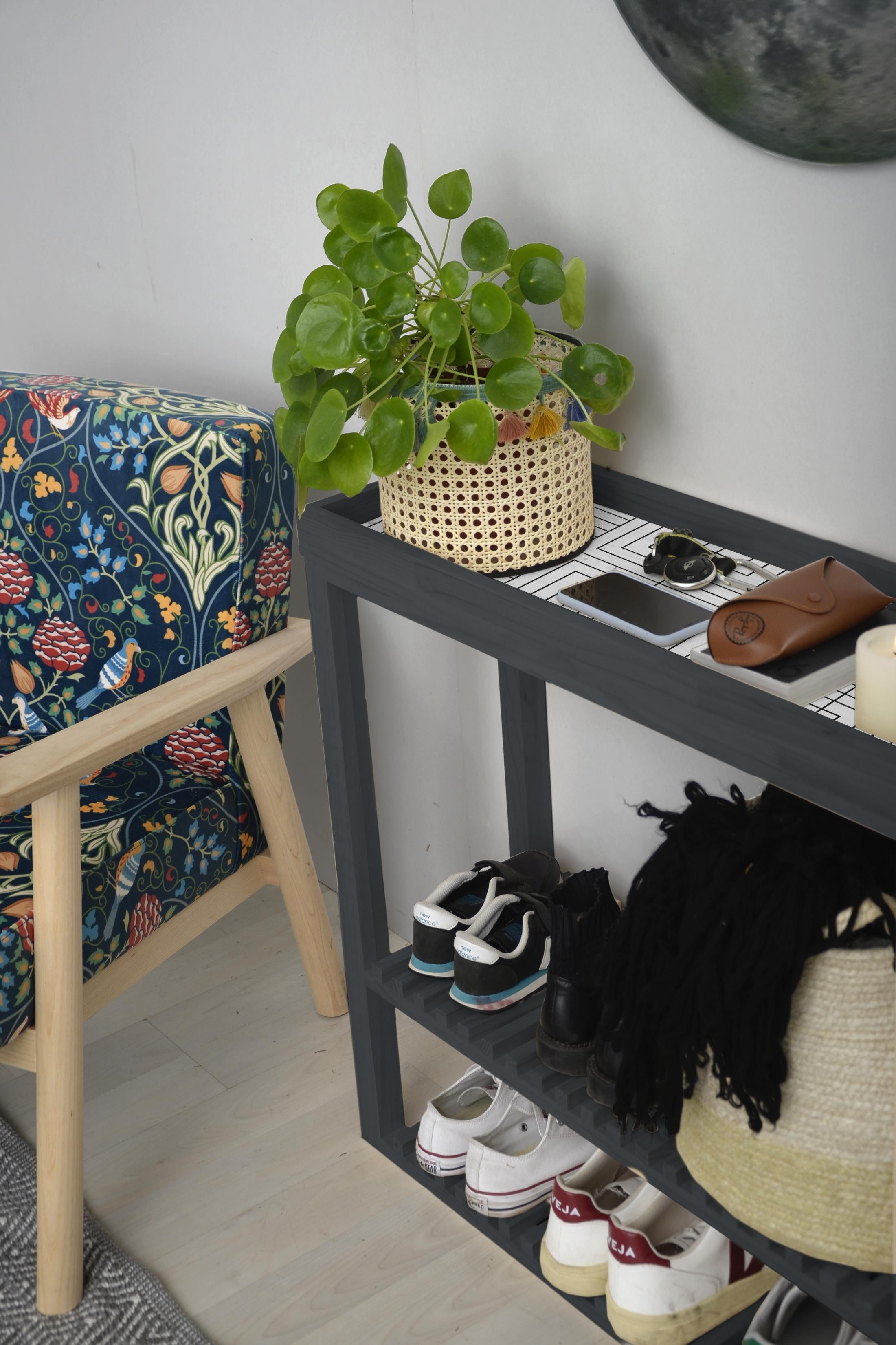 Mueble Recibidor Ginebra Colors Black Lines