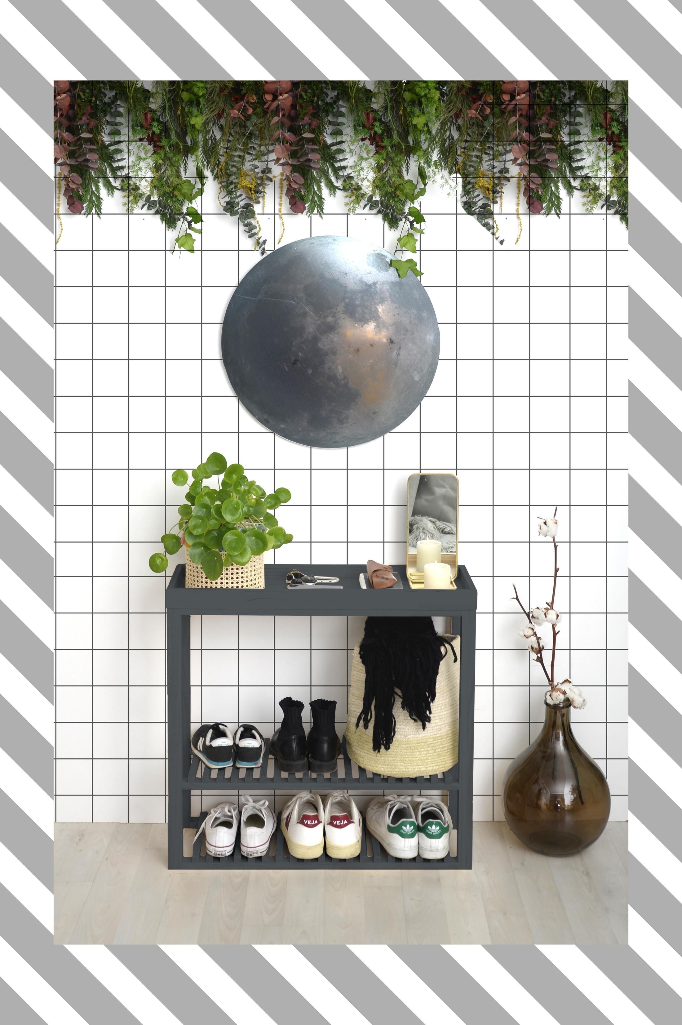 Mueble Recibidor Ginebra Colors Black Lines