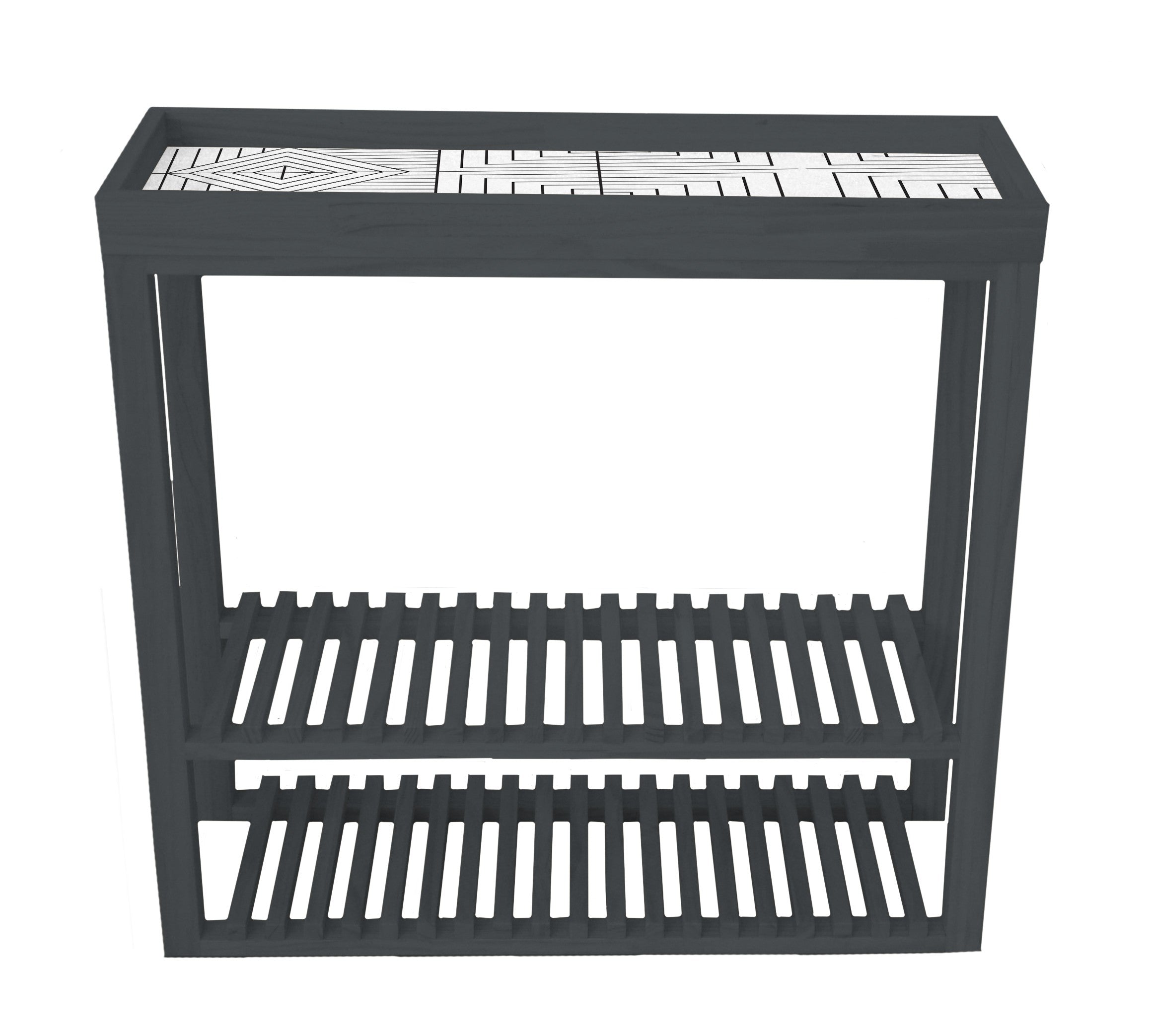 Mueble Recibidor Ginebra Colors Black Lines