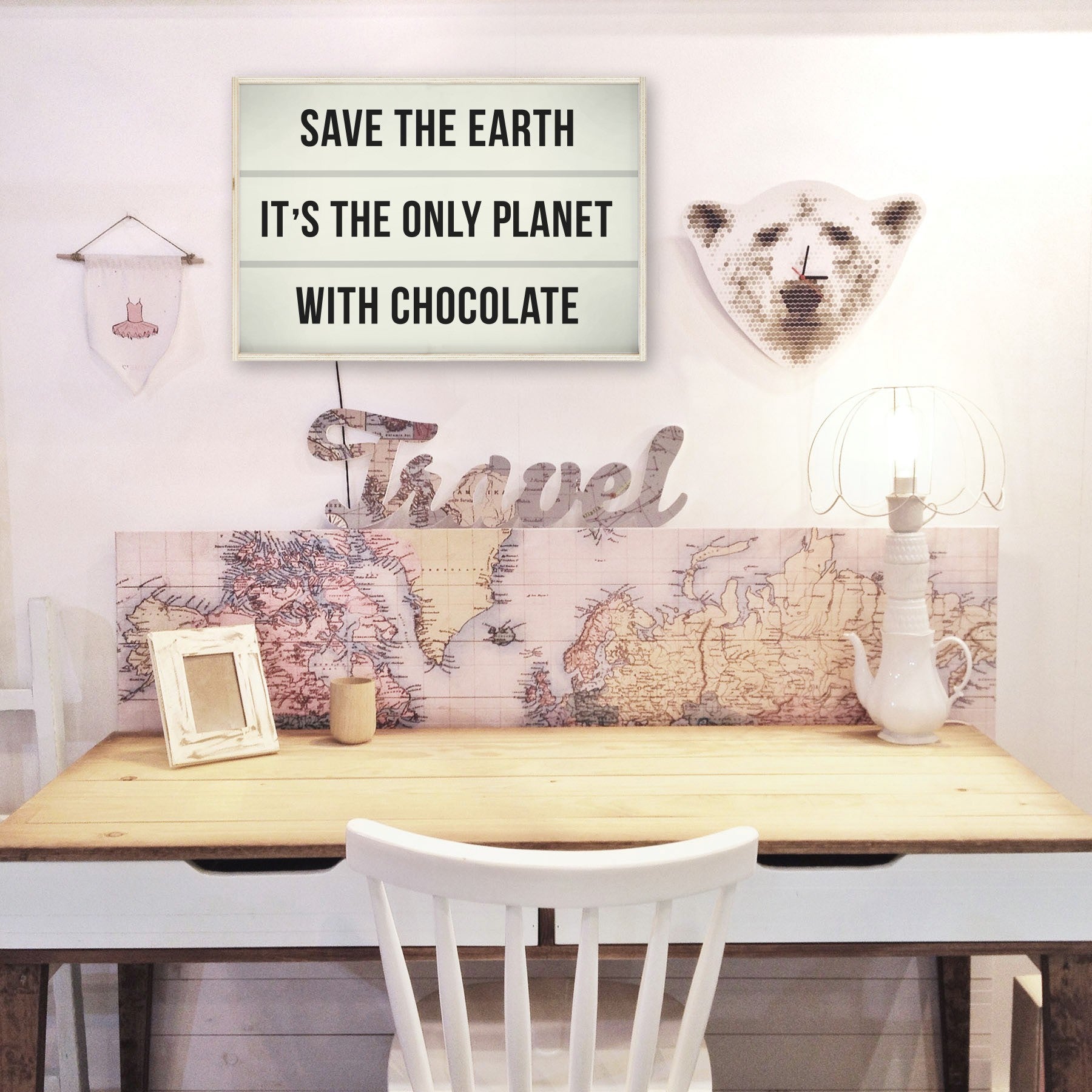 LightBox 60x40 Chocolate