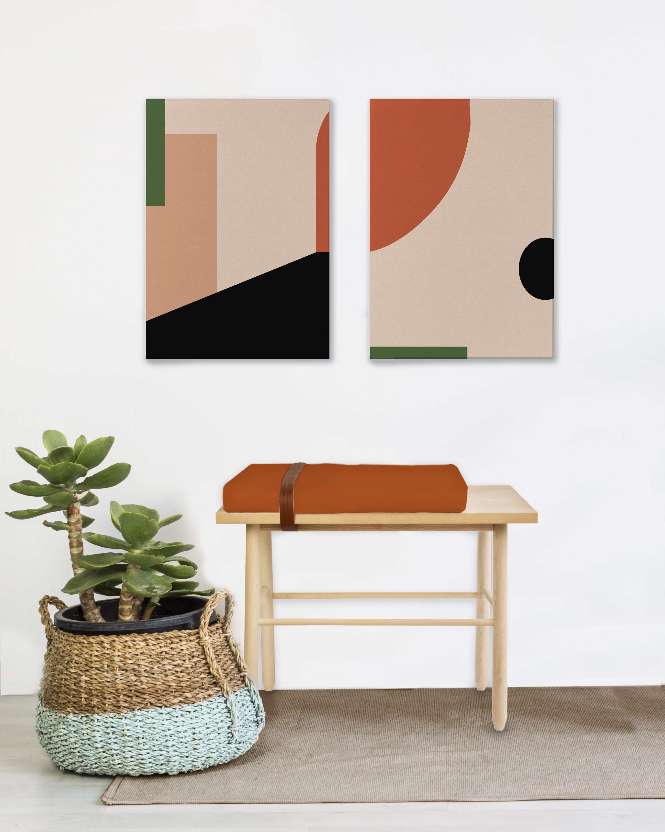 Set Lienzos (2)70x50(Abstract Forms)
