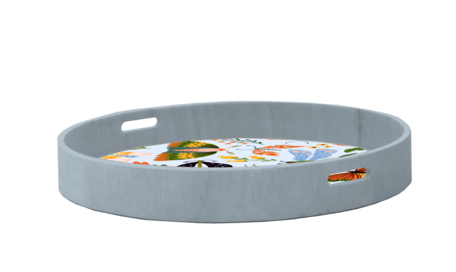 Round Tray Insects