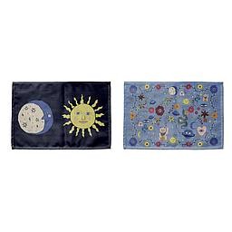 Set 2 Manteles individuales Lino  Cosmic World