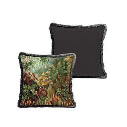 Cojin Terciopelo Fleco 45x45 (Deep Forest)