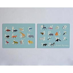 Set Mantel Individual (Alphabet)
