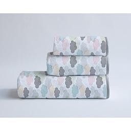 Toalla Hogar Rizo Plus (Clouds Pattern Gris)