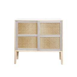 Consola Rejilla Natural (Gris)