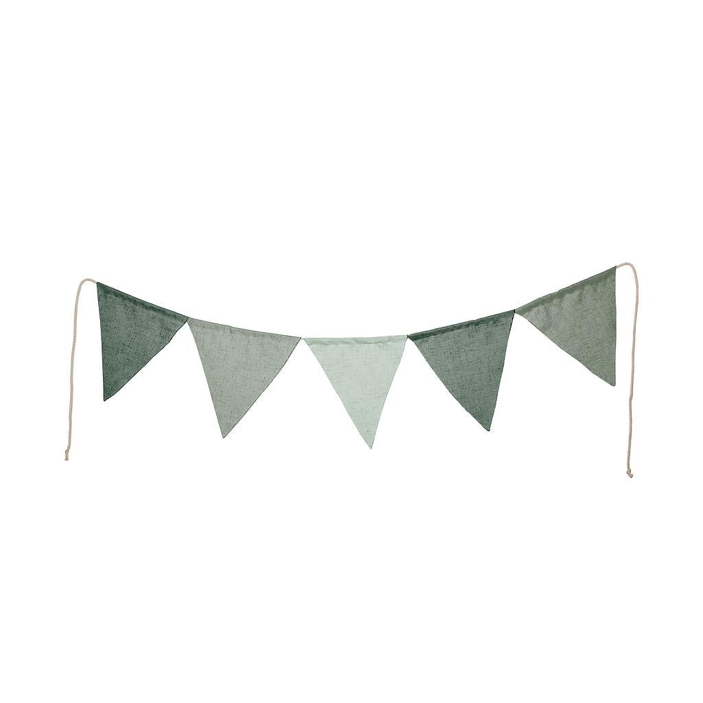 Linen Garland (Green Gradient)