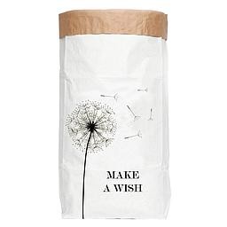 Saco de papel 1 color (Make a Wish)