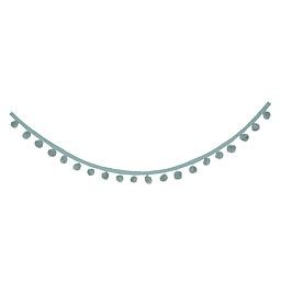 PomPom Garland (Aguamarina )