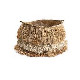 Hairy Yute Basket S (Natural)