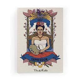 Lienzo 70x50 (Frida at Work)